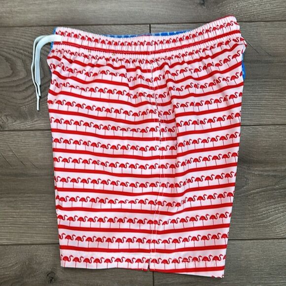 Chubbies 7” The Fruited Plains Swim Trunks Red White Blue Size Small - Picture 3 of 10